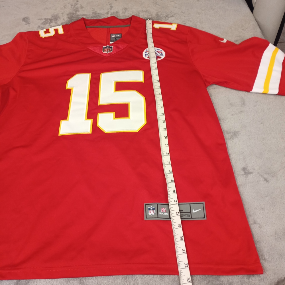 Nike NFL Kansas City Chiefs (Patrick Mahomes)Men's Game Football Jersey Large - Picture 14 of 16